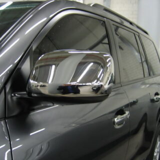 Хромированные накладки на зеркала Toyota Land Cruiser 200 2008-12