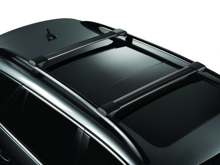 Автомобильная багажная система Wingbar roof rack Black аэро с замком