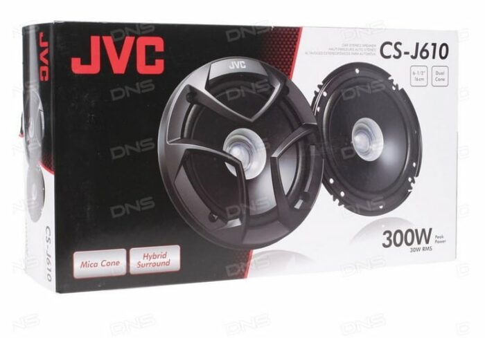 Широкополосные автомобильные динамики JVC CS-J610 16см