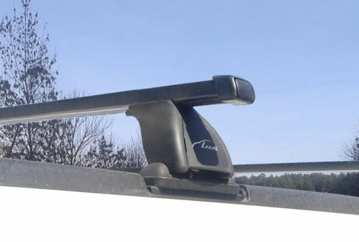 Багажная система "LUX" с дугами прямоугольными в пластике Nissan X-Trail 2001-14г.в. БКШМX-TRAIL01