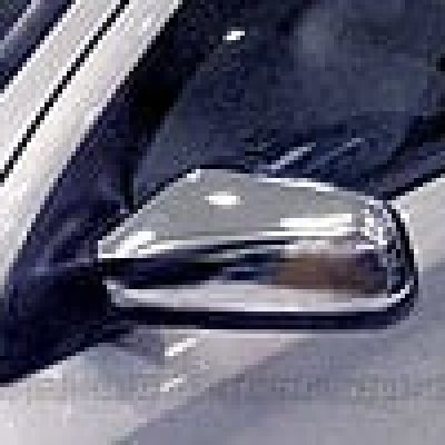 Хромированные накладки на зеркала Opel Astra G 2001-2004 (пластик)