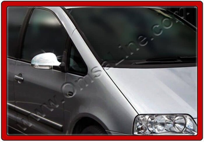 Хромированные накладки на зеркала VW Sharan 2004-2011