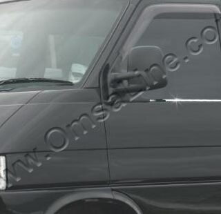 Хромированные накладки на нижние молдинги боковых стекол VW T-4