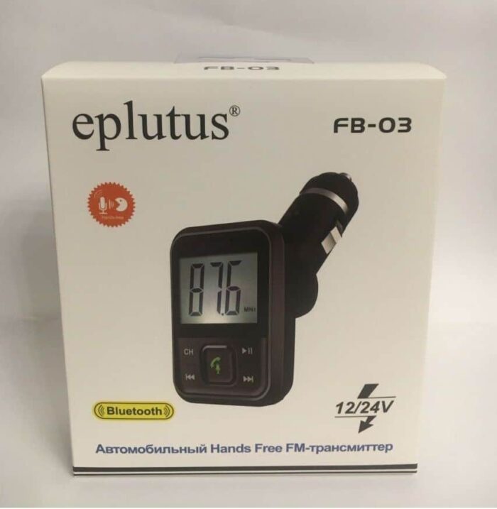Автомобильный FM-модулятор с Bluetooth Eplutus FB-03