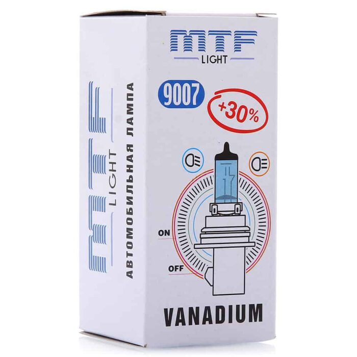 Галогенные лампы MTF-Light Vanadium HB5 +30%