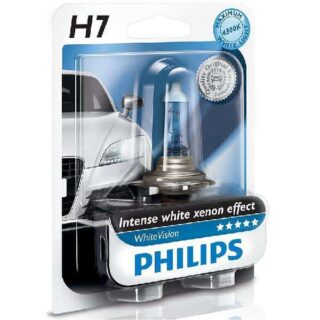 Галогенные лампы Philips H7 Intense White Xenon Effect 4300K
