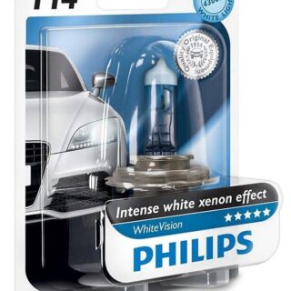 Галогенные лампы Philips H4 Intense White Xenon Effect 4300K