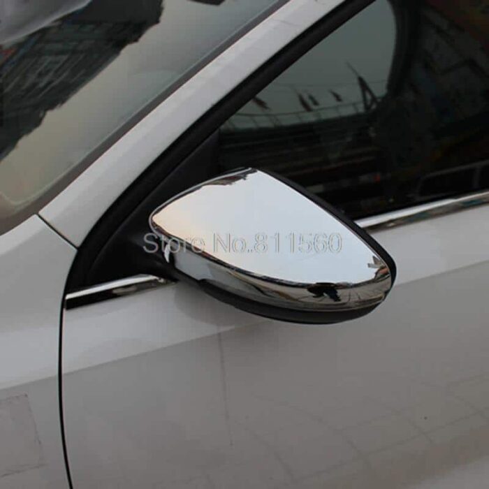 Хромированные накладки на зеркала VW Jetta 2011-