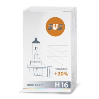 Лампа галогенная H16 12V 19W PGJ19-3 Standard +30%