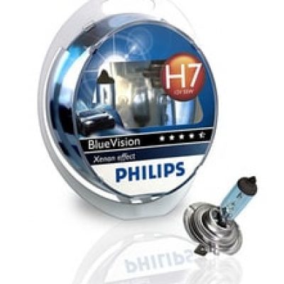 Галогенные лампы Philips H7 Blue Vision Ultra 4000K