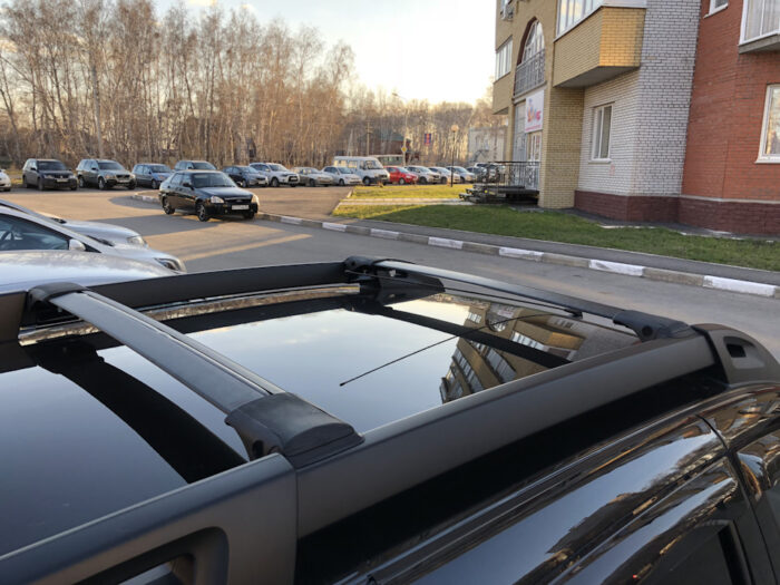 Багажная система Wingbar roof rack на высокий рейлинг черные
