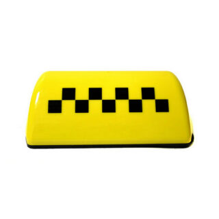 Плафон такси (Россия) 6 магнитов желтый