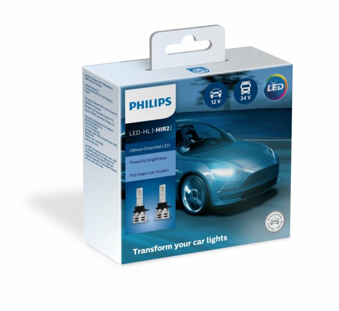 Комплект автомобильных ламп Philips LED-HL [~HIR2] 11012UE2X2 (2шт)