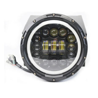 Фары передние светодиодные LED 7″ ближнего/дальнего света 175 мм с кольцами (K006-8)