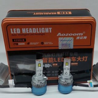 Светодиодные лампы в головной свет Aozoom XO 2024 с цоколем H1