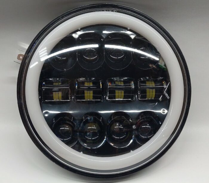 Фары передние светодиодные LED 7″ 60W с ходовым огнем и поворотом (K006-9)