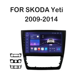 Штатная магнитола 10″ Android для Skoda Yeti 2009-2014 2/32 Gb AHD CarPlay Android Auto