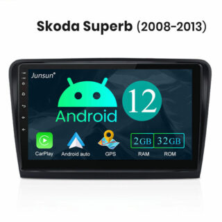Штатная магнитола 10″ Android для Skoda Super B 2008-15 2/32Gb AHD CarPlay Android Auto
