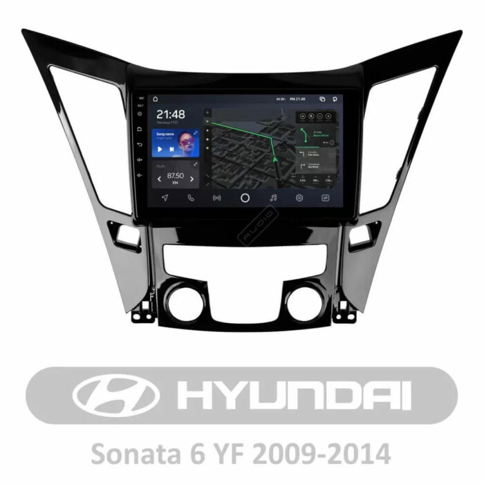 Штатная магнитола 9" для Hyundai Sonata 2009-2014, Hyundai i-45 2010-2018, 2/32Gb AHD