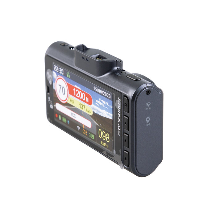 Современный видеорегистратор SilverStone F1 CityScanner 4K